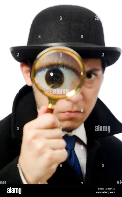 Sherlock holmes magnifying glass hi-res stock photography and images - Alamy