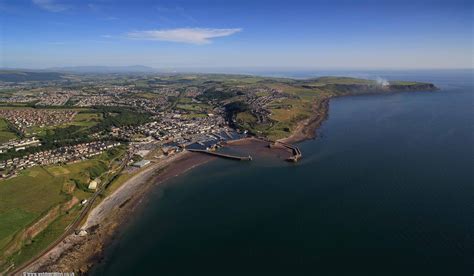 Whitehaven Cumbria from the air | aerial photographs of Great Britain ...