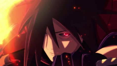 Madara Uchiha With Sharingan Live Wallpaper