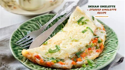 Omelette -Tasty Indian Omelette Recipe - Stuffed Cheese Omelette - YouTube