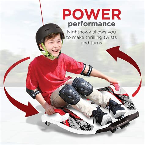 Rollplay 12V Nighthawk Electric Ride-On Toy For Ages 6 & Up - Battery-Powered Kid's Ride-On For ...