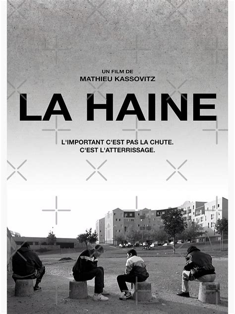 "La Haine Poster Film Movie" Poster by bluebird-king | Redbubble