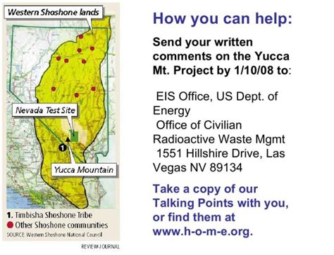 Yucca Mountain Needs Your Help