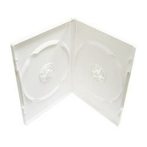 1,200 PREMIUM STANDARD Solid White Color Double DVD Cases (100% New Material) - Walmart.com ...