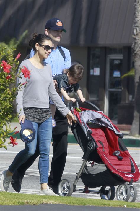 Mila Kunis with her family out in LA -05 | GotCeleb