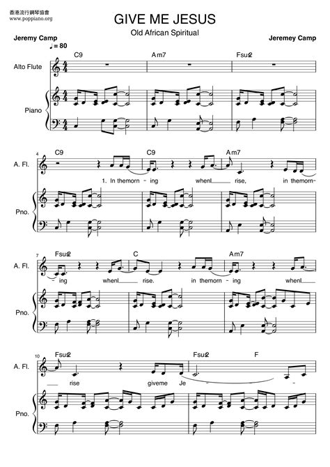 hymn-Give Me Jesus Sheet Music pdf, - Free Score Download ★