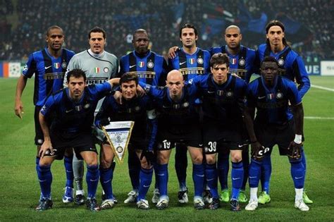 Inter Milan Champions League Winning Team