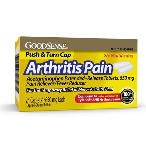 GoodSense® Arthritis Pain Relief Extended-Release Tablets, 24 ct