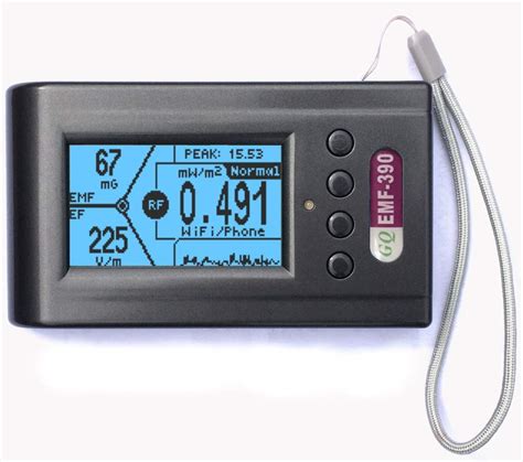 Multi-Field Electromagnetic Radiation 3-in-1 EMF ELF RF Meter ...