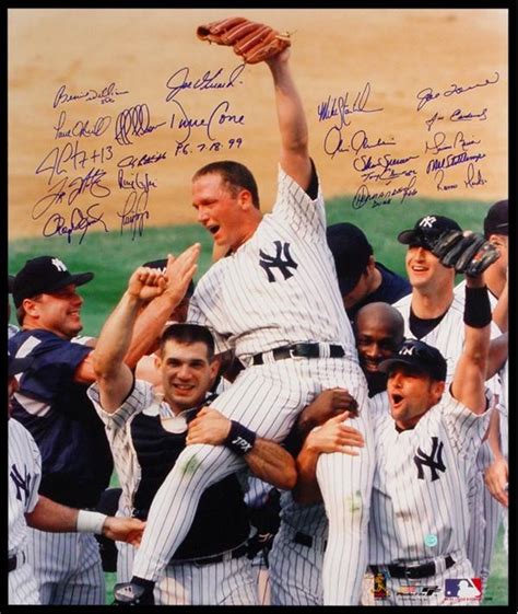 David Cone Perfect Game Signed Photo