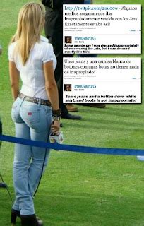 Shooting The Messenger: Mexican "Sports Reporter" Ines Sainz Says Jet ...