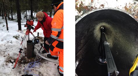 Installation of the Trillium Posthole 120PH seismometer in a drill core... | Download Scientific ...