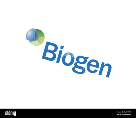 Biogen, rotated logo, white background B Stock Photo - Alamy