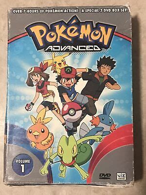 POKEMON ADVANCED - Box Set Vol. 1 (DVD, 2005) & Disc 4&6 Battle ...