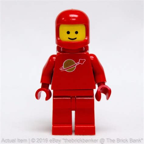 LEGO Vintage Original sp005 Classic Red Space Astronaut Minifigure with ...