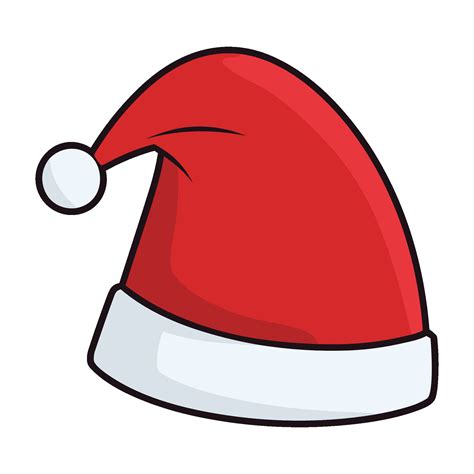 Free Santa Hat vector clipart, Christmas Hat illustration 29930128 ...