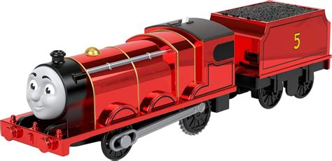 Fisher-Price Thomas & Friends Celebration James Metallic Motorized Engine – BigaMart