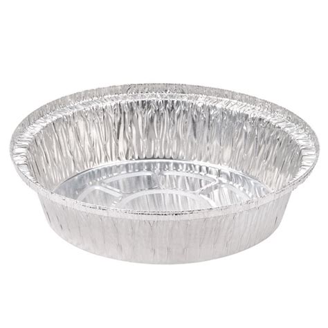 SafePro Aluminum Foil Pan, 9-Inch (Case of 50), Foil Bakeware, Round ...