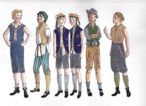 The Lost Boys Peter Pan Drawings