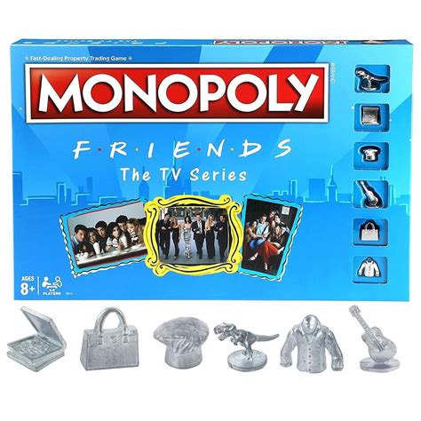 Monopoly Friends The TV Series Edition Board Game - Walmart.com