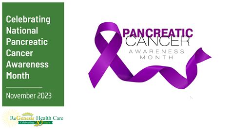 National Pancreatic Cancer Awareness Month - Community Health Center - ReGenesis Health Care ...