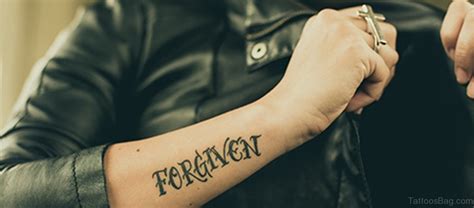 12 Nice Forgive Forget Wrist Tattoos - Tattoo Designs – TattoosBag.com