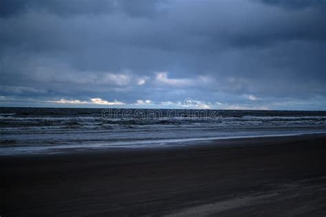 Storm clouds over sea stock photo. Image of small, water - 132100314