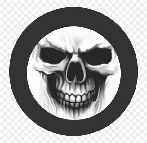 Ghost Skull Logo Tire Cover - Ghost Wallpaper For Mobile, HD Png ...