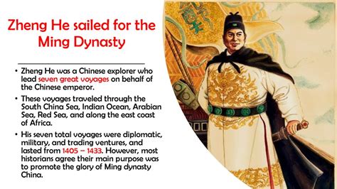 Ming Dynasty Zheng He