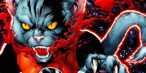 Injustice 2 Reveals Origin Of Dex-Starr, the Red Lantern Cat