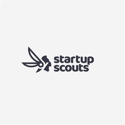 Scouting startup logo concept on Behance