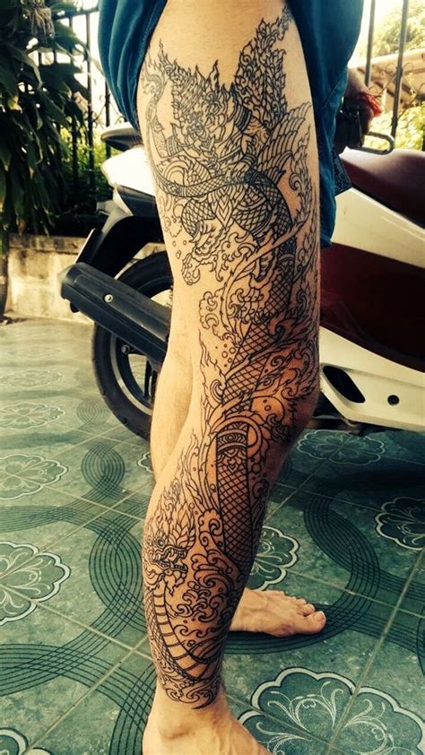 Traditional Thai tattoo Designs (11) Best Sleeve Tattoos, Half Sleeve ...