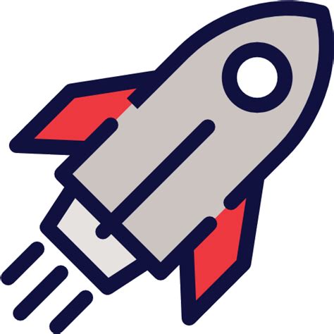 Rocket Ship Icon Launch - Transparent Rocket Ship Icon Png Clipart - Full Size Clipart (#5672082 ...