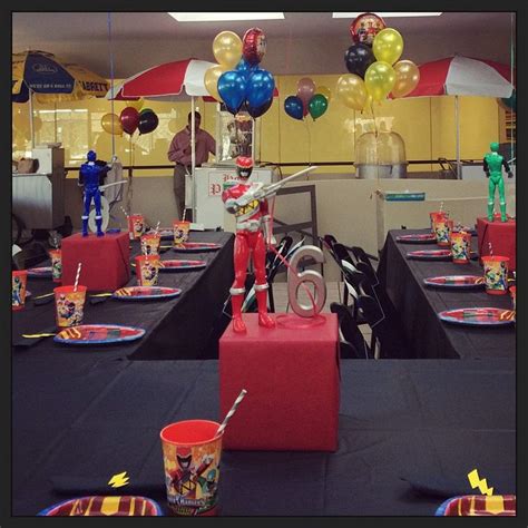 POWER RANGERS Birthday Party Ideas | Photo 1 of 21 | Catch My Party