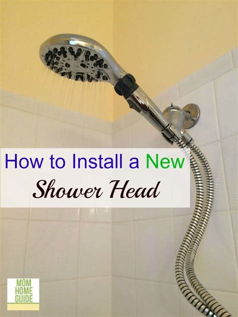 How to Install a New Shower Head Tutorial