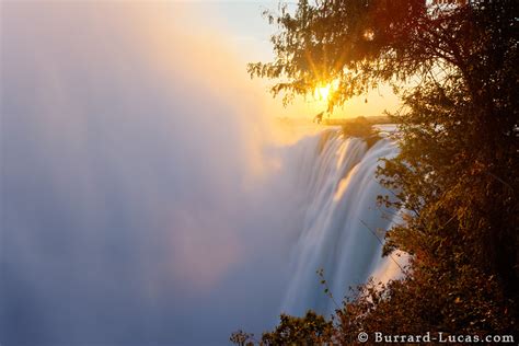 Victoria Falls Sunset - Burrard-Lucas Photography