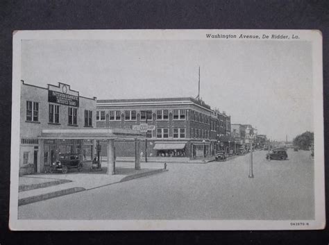 Washington Avenue, downtown. This looks to be an old postcard. | Louisiana history, Old ...