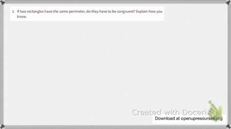 ⏩SOLVED:A group of students is finding the perimeters of rectangles… | Numerade