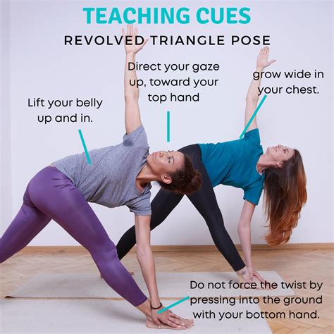 Revolved Triangle Pose | Yoga teacher resources, Learn yoga, Yoga information