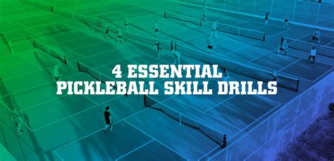 4 Essential Pickleball Skill Drills — Pickleball University