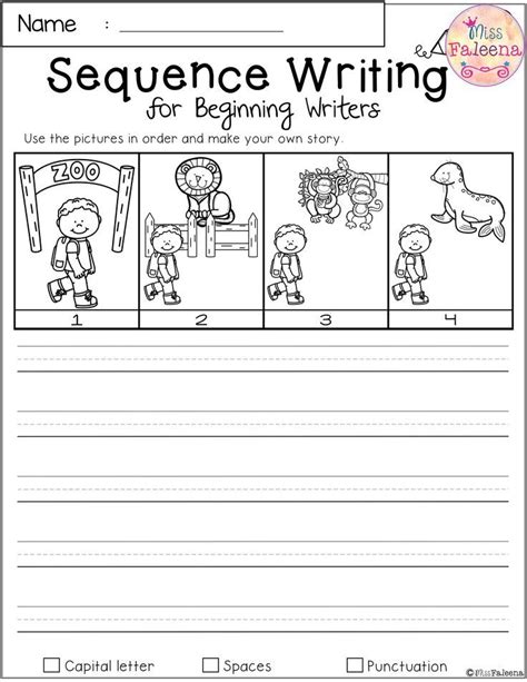 Writing Worksheet Grade 1