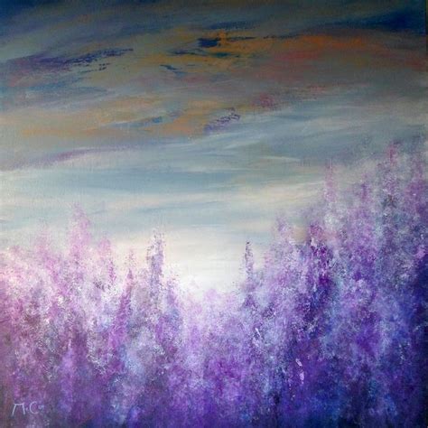 Saatchi Online Artist: K McCoy; Acrylic 2013 Painting "Lavender ...