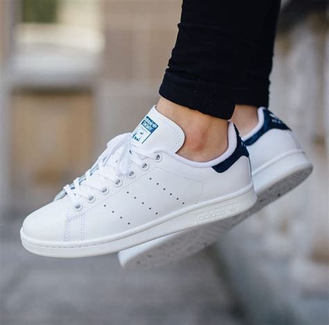 On Sale: Women's adidas Stan Smith "White Navy" — Sneaker Shouts