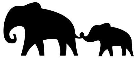 African elephant Silhouette Clip art - Elephant silhouette png download ...