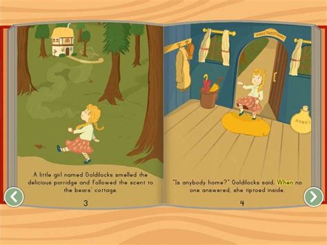 Goldilocks and the Three Bears - E-Storybook | Goldilocks and the three bears, Preschool reading ...