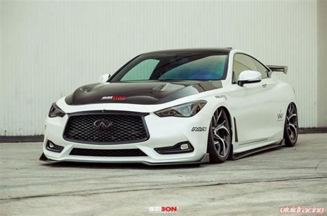 Seibon TB-Style Carbon Fiber Front Lip Spoiler Infiniti Q60 2017-2021 | FL17INFQ60-TB | Carbon ...