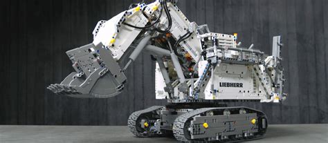 Discover the Awesome Remote-Controlled Liebherr R 9800 Excavator | LEGO® Technic | Buildable Toy ...