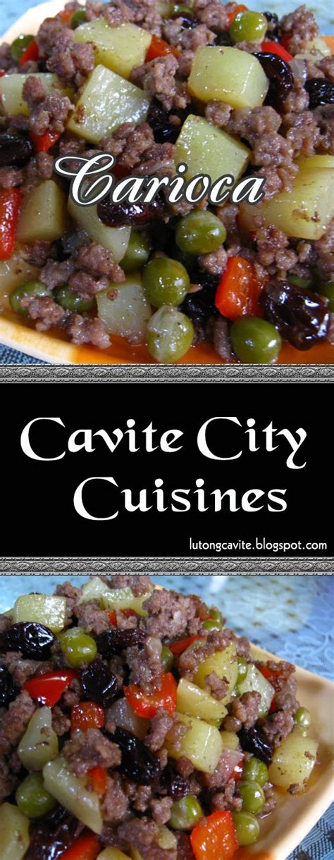 Pin by Lutong Cavite on Cavite City Cuisines | Cuisine, Food, Food history