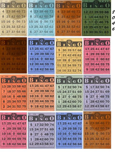 Bingo Cards 16 Free Stock Photo - Public Domain Pictures