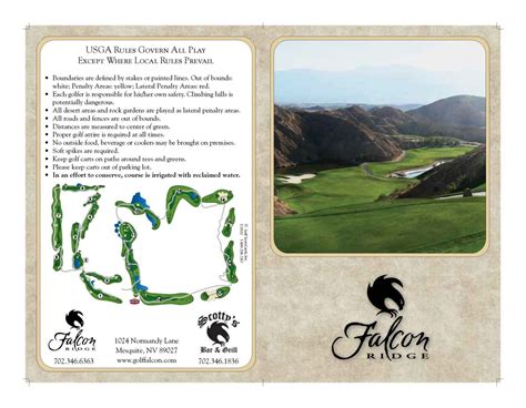 Scorecard - Falcon Ridge